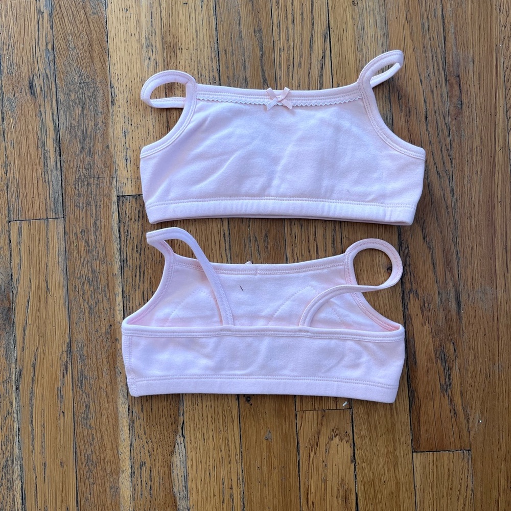 Hanna Andersson Pink Kids Bralette Set